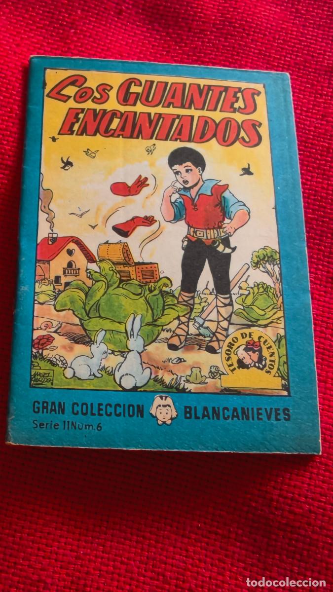 Libros de segunda mano: Los guantes encantados. Gran colecci&oacute;n Blancanieves. Tesoro de cuentos. Serie 11 n&ordm; 6