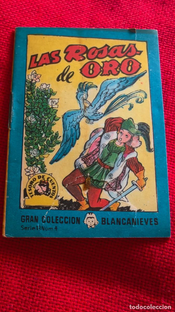 Libros de segunda mano: Las rosas de oro. Gran colecci&oacute;n Blancanieves. Tesoro de cuentos. Serie 13 n&ordm; 4
