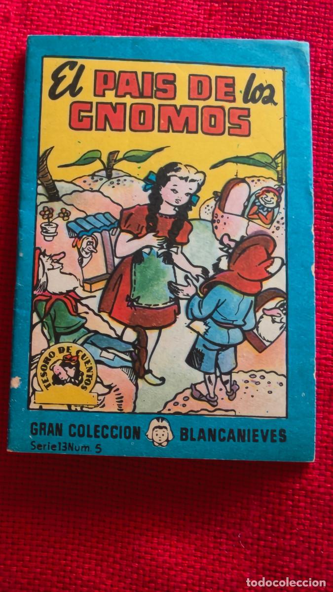 Libros de segunda mano: El pais de los gnomos. Gran colecci&oacute;n Blancanieves. Tesoro de cuentos. Serie 13 n&ordm; 5