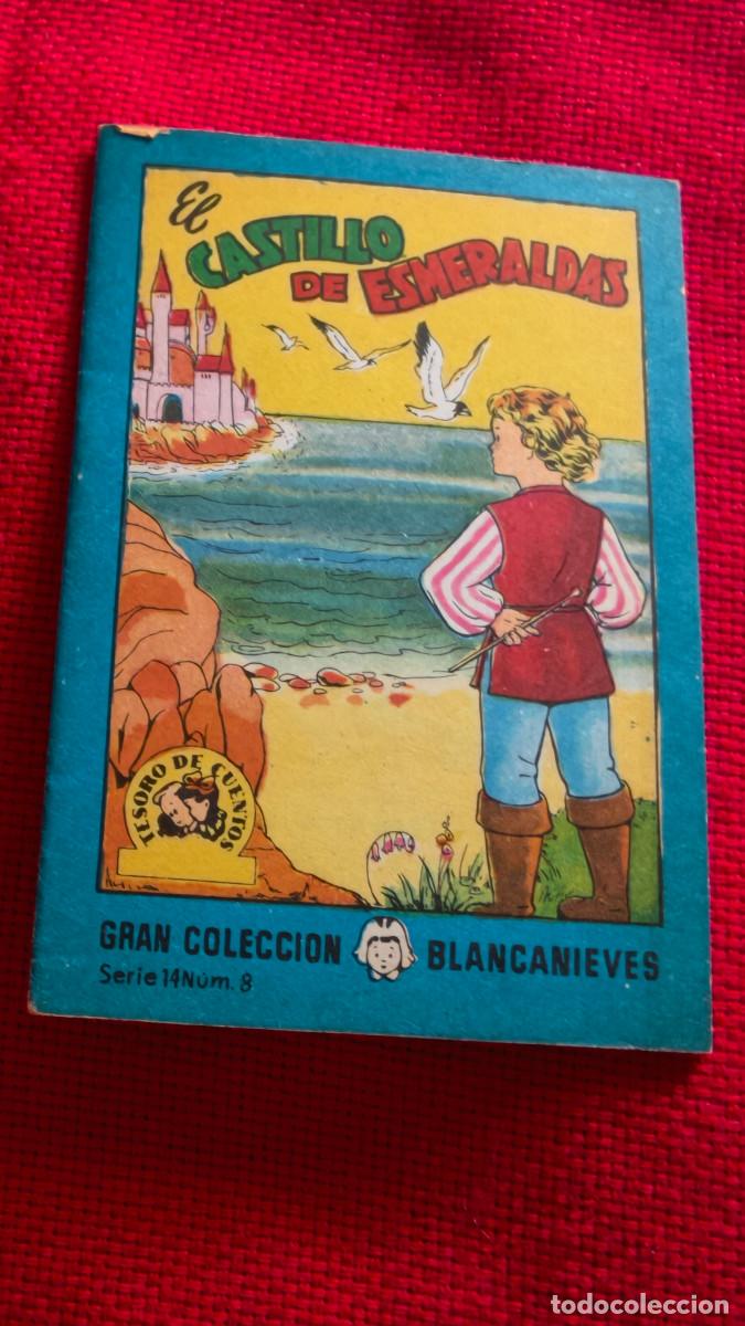 Libros de segunda mano: El castillo de esmeraldas. Gran colecci&oacute;n Blancanieves. Tesoro de cuentos. Serie 14 n&ordm; 8