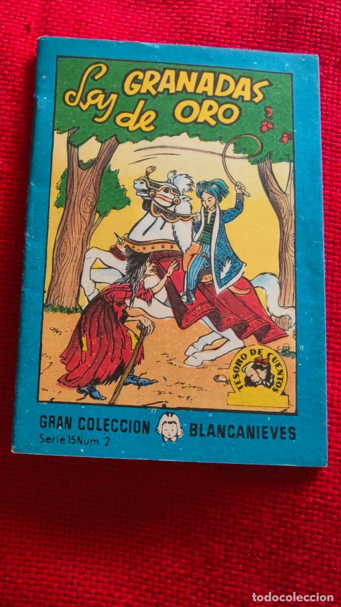 Libros de segunda mano: Las granadas de oro. Gran colecci&oacute;n Blancanieves. Tesoro de cuentos. Serie 15 n&ordm; 2
