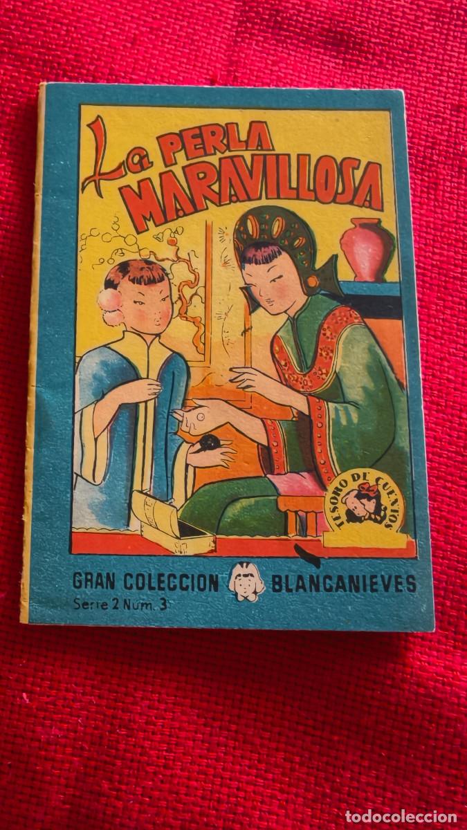 Libros de segunda mano: La perla maravillosa. Gran colecci&oacute;n Blancanieves. Tesoro de cuentos. Serie 2 n&ordm; 3