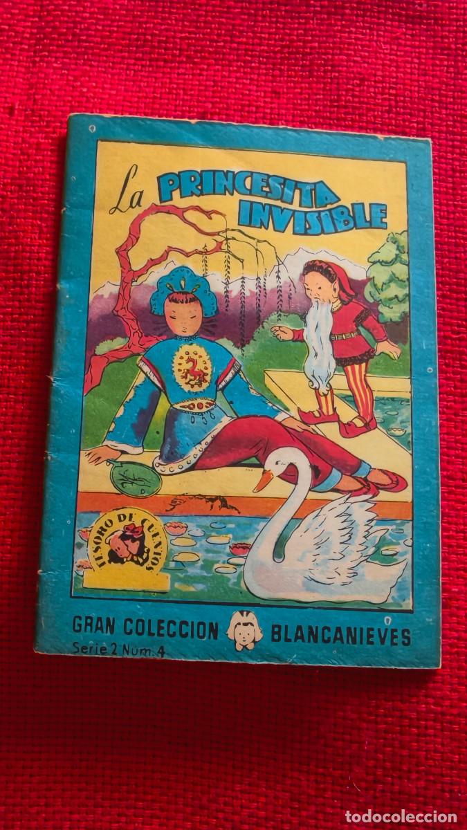 Libros de segunda mano: La princesita invisible. Gran colecci&oacute;n Blancanieves. Tesoro de cuentos. Serie 2 n&ordm; 4