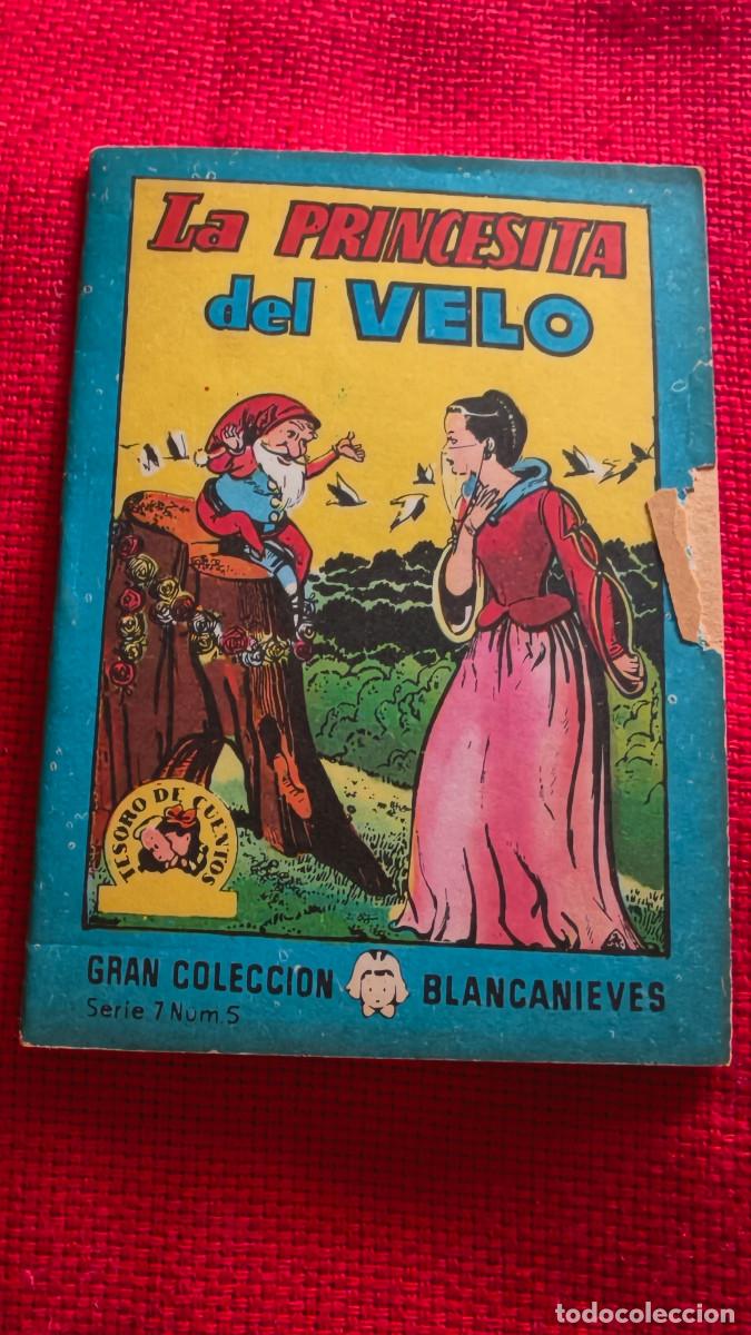 Libros de segunda mano: La princesita del velo. Gran colecci&oacute;n Blancanieves. Tesoro de cuentos. Serie 7 n&ordm; 5