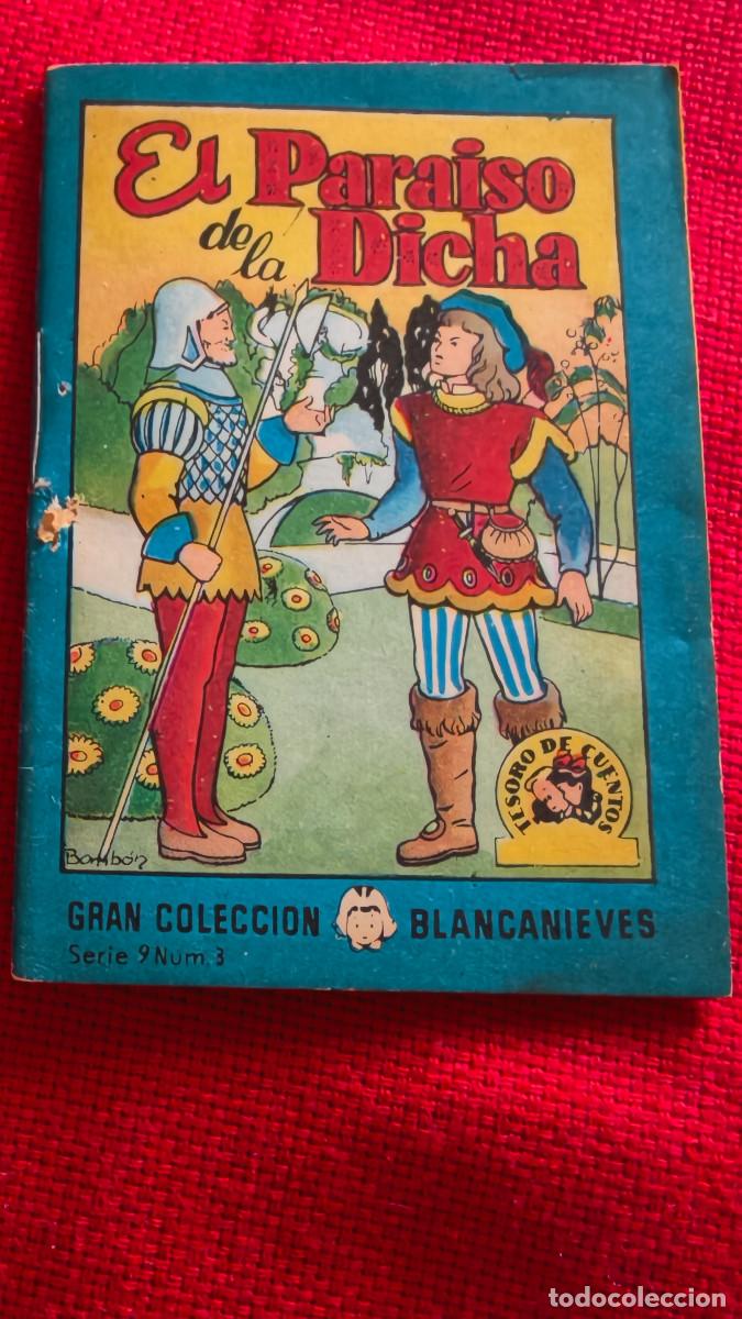 Libros de segunda mano: El para&iacute;so de la dicha. Gran colecci&oacute;n Blancanieves. Tesoro de Cuentos. Serie 9 n&ordm; 3