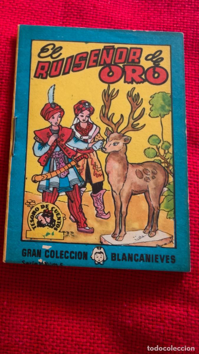 Libros de segunda mano: El ruise&ntilde;or de oro. Gran colecci&oacute;n Blancanieves. Tesoro de cuentos. Serie 10 n&ordm; 5
