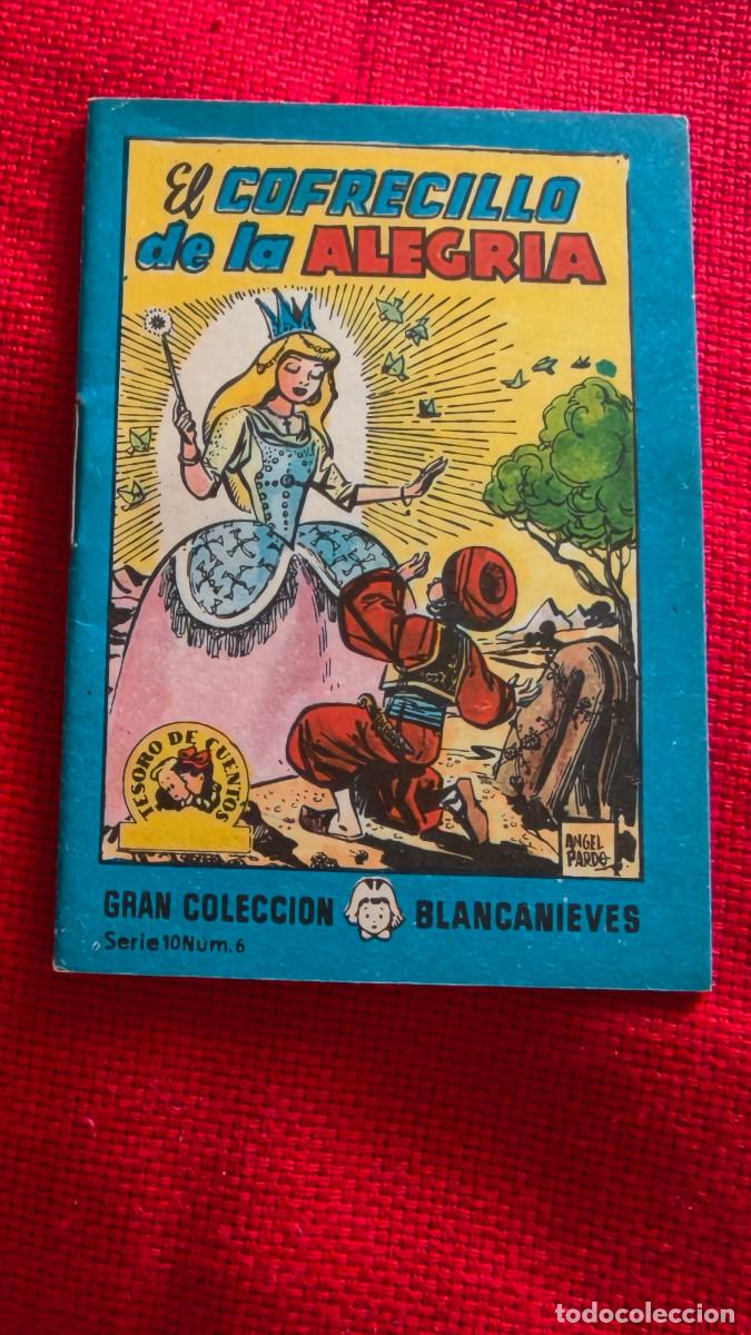 Libros de segunda mano: El cofrecillo de la alegr&iacute;a. Gran colecci&oacute;n Blancanieves. Tesoro de cuentos. Serie 10 n&ordm; 6