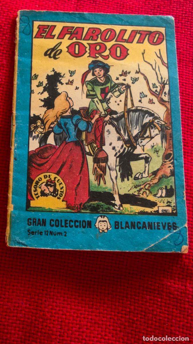 Libros de segunda mano: El farolito de oro. Gran colecci&oacute;n Blancanieves. Tesoro de cuentos. Serie 12 n&ordm; 2