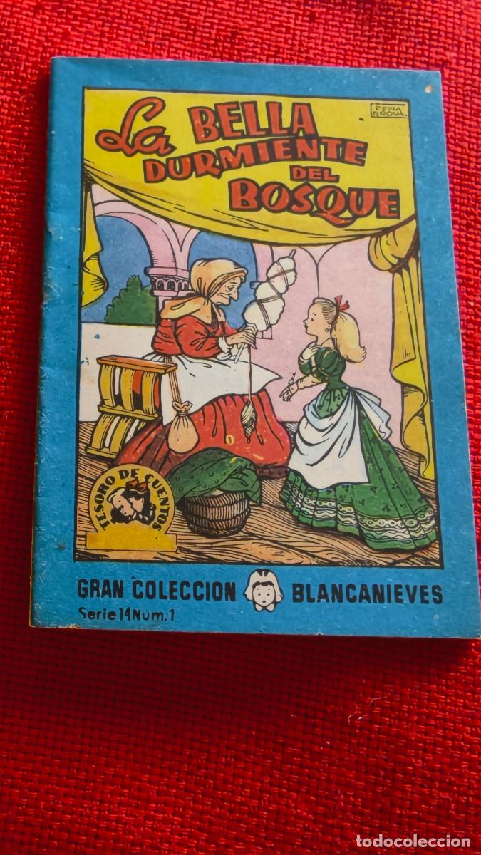 Libros de segunda mano: La bella durmiente del bosque. Gran colecci&oacute;n Blancanieves. Tesoro de Cuentos. Serie 14 n&ordm; 1