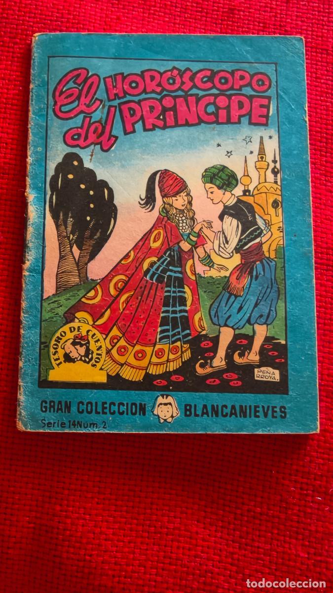 Libros de segunda mano: El hor&oacute;scopo del pr&iacute;ncipe. Gran colecci&oacute;n Blancanieves. Tesoro de cuentos. Serie 14 n&ordm; 2