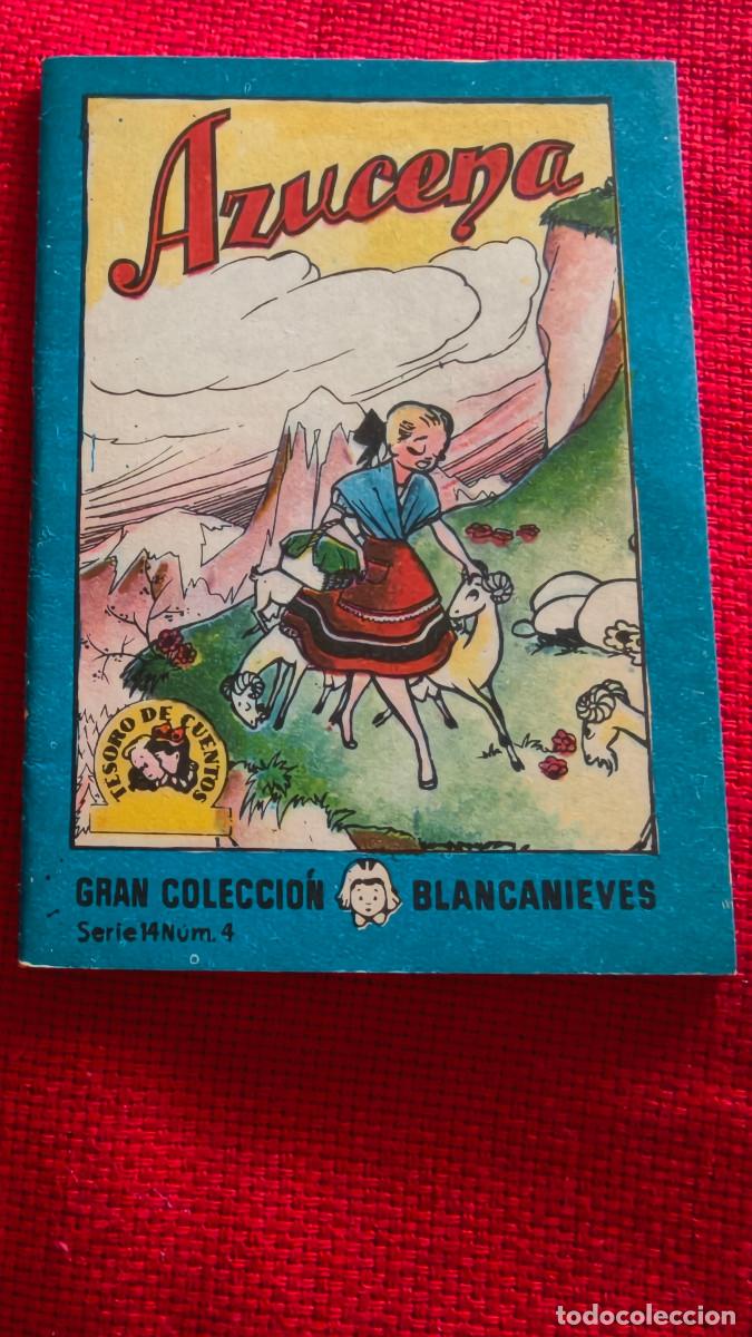 Libros de segunda mano: Azucena. Gran colecci&oacute;n Blancanieves. Tesoro de cuentos. Serie 14 n&ordm; 4