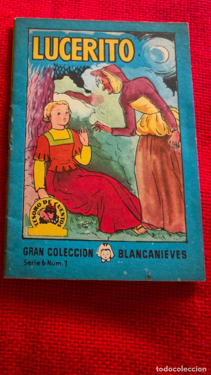 Libros de segunda mano: Lucerito. Gran colecci&oacute;n Blancanieves. Tesoro de cuentos. Serie 6 n&ordm; 1