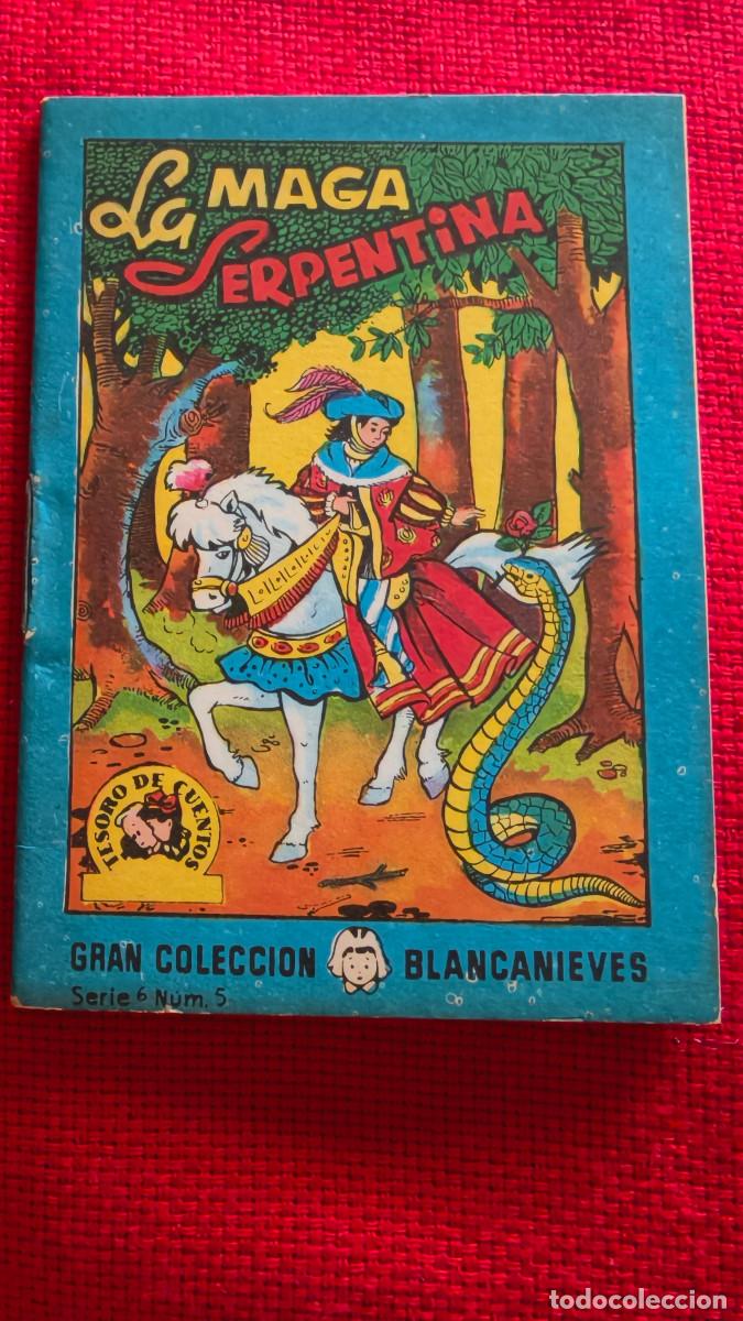Libros de segunda mano: La maga Serpentina. Gran colecci&oacute;n Blancanieves. Tesoro de cuentos. Serie 6 n&ordm; 5
