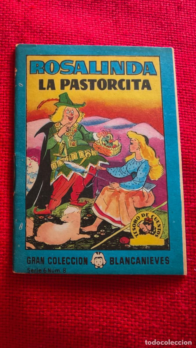 Libros de segunda mano: Rosalinda la pastorcita. Gran colecci&oacute;n Blancanieves. Tesoro de cuentos. Serie 6 n&ordm; 8