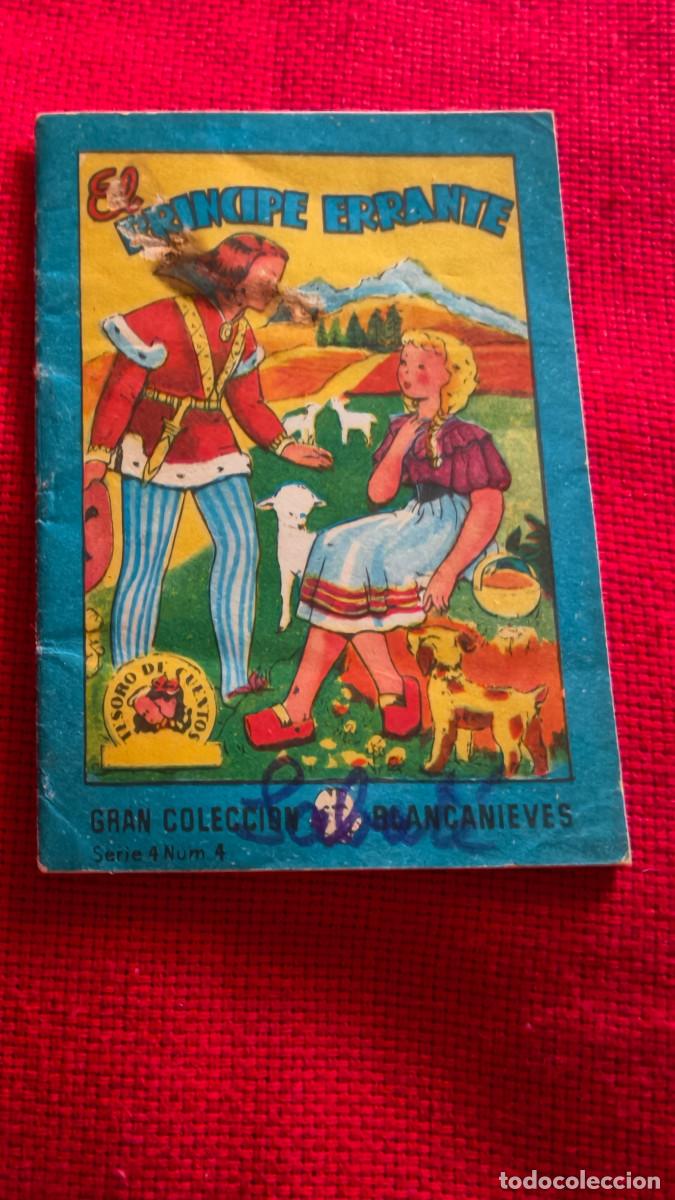 Libros de segunda mano: El pr&iacute;ncipe errante. Gran colecci&oacute;n Blancanieves. Tesoro de cuentos. Serie 4 n&ordm; 4