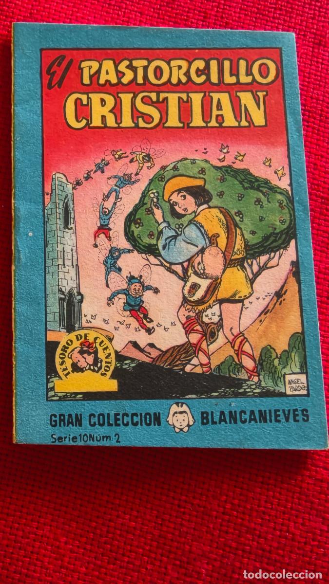 Libros de segunda mano: El pastorcillo Cristian. Gran colecci&oacute;n Blancanieves. Tesoro de cuentos. Serie 10 n&ordm; 2