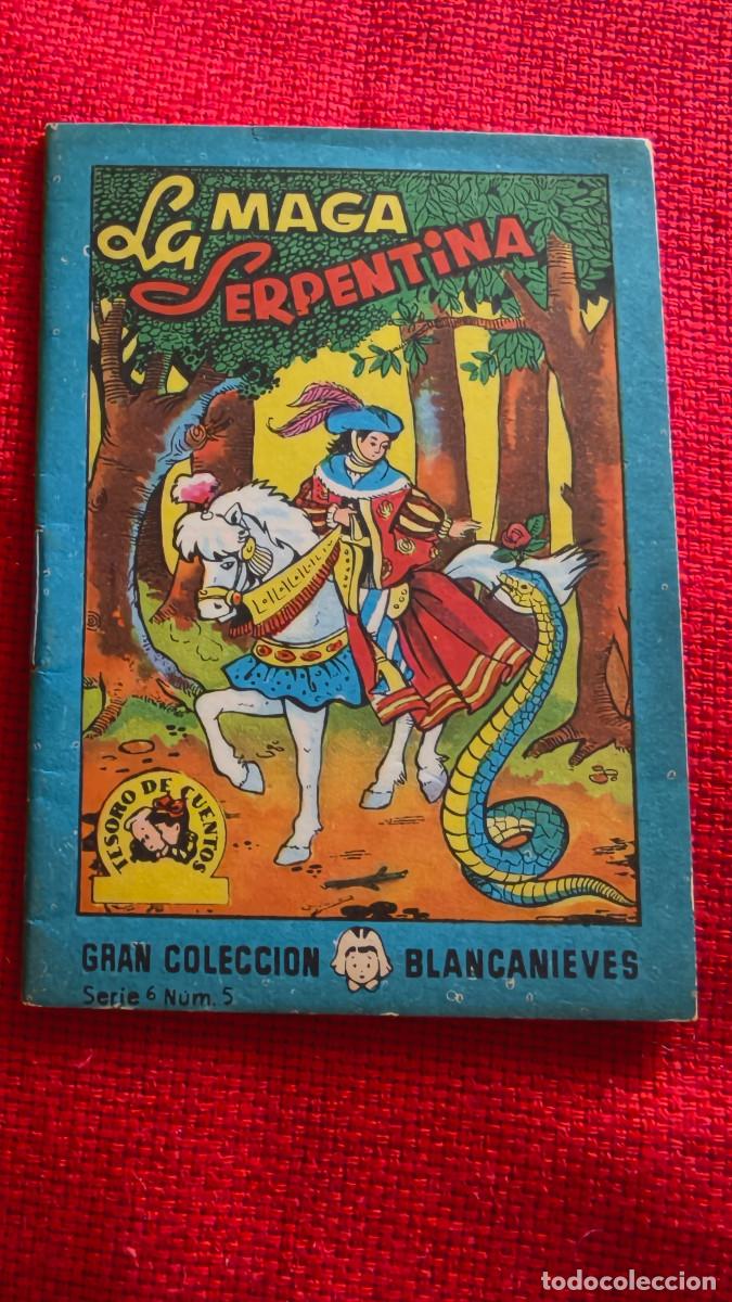 Libros de segunda mano: La maga Serpentina. Gran colecci&oacute;n Blancanieves. Tesoro de cuentos. Serie 6 n&ordm; 5