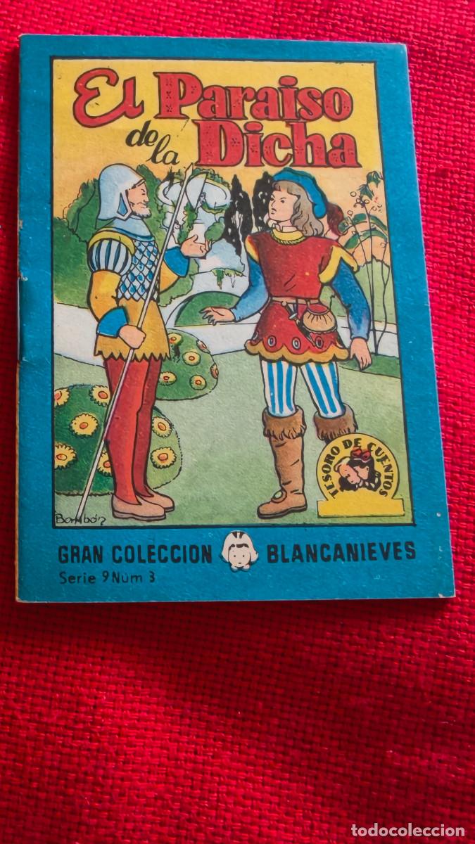 Libros de segunda mano: El para&iacute;so de la dicha. Gran colecci&oacute;n Blancanieves. Tesoro de Cuentos. Serie 9 n&ordm; 3
