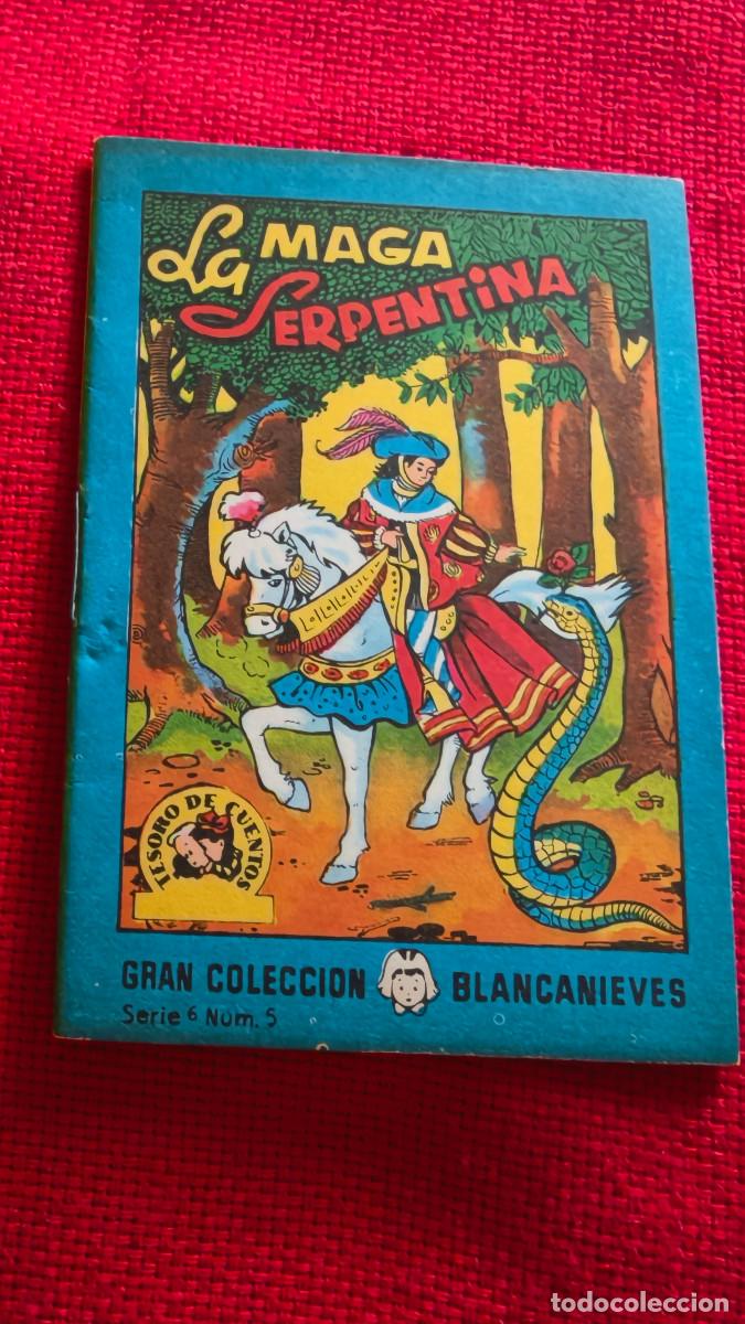 Libros de segunda mano: La maga Serpentina. Gran colecci&oacute;n Blancanieves. Tesoro de cuentos. Serie 6 n&ordm; 5