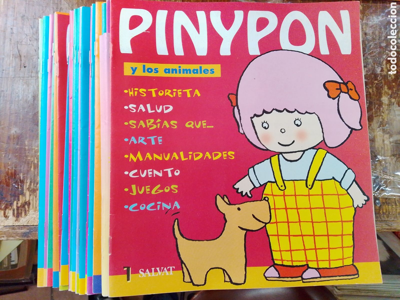 Libros de segunda mano: PINYPON. 23 NUMEROS. SALVAT EDITORES. BARCELONA. 1998