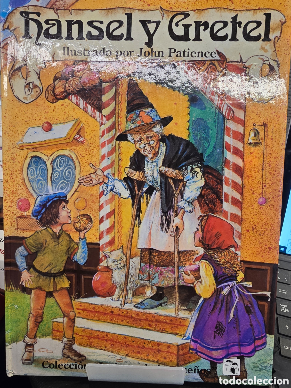 Libros de segunda mano: Hansel y Gretel, ilust John Patience Salda&ntilde;a/Peter Haddock Colecci&oacute;n La Hora de los Sue&ntilde;os.