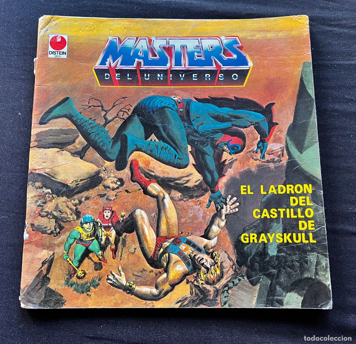 Libros de segunda mano: MASTERS DEL UNIVERSO. EL LADRON DEL CASTILLO DE GRAYSKULL. 1985. LIBROS D&Iacute;STEIN. TIMUN MAS