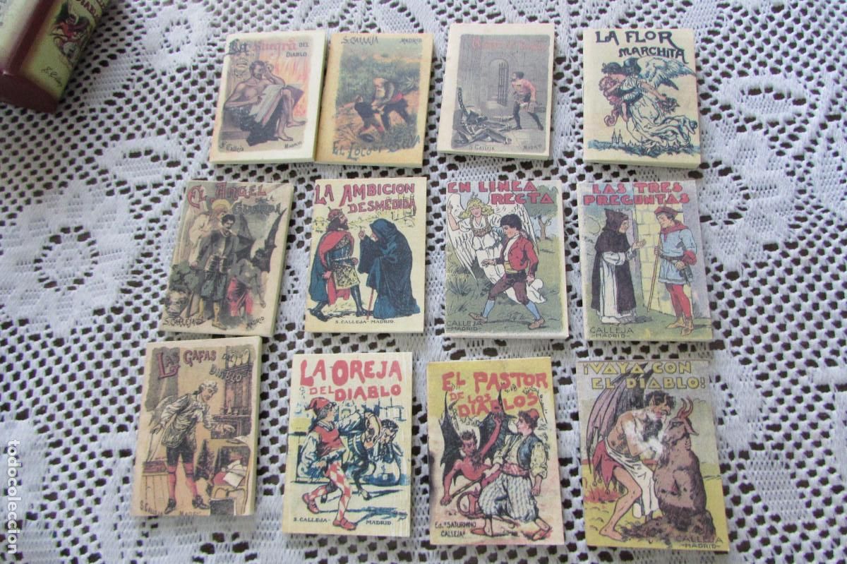 Libros de segunda mano: Cuentos de Calleja Estuche Completo 12 Cuentos De Angeles y Diablos