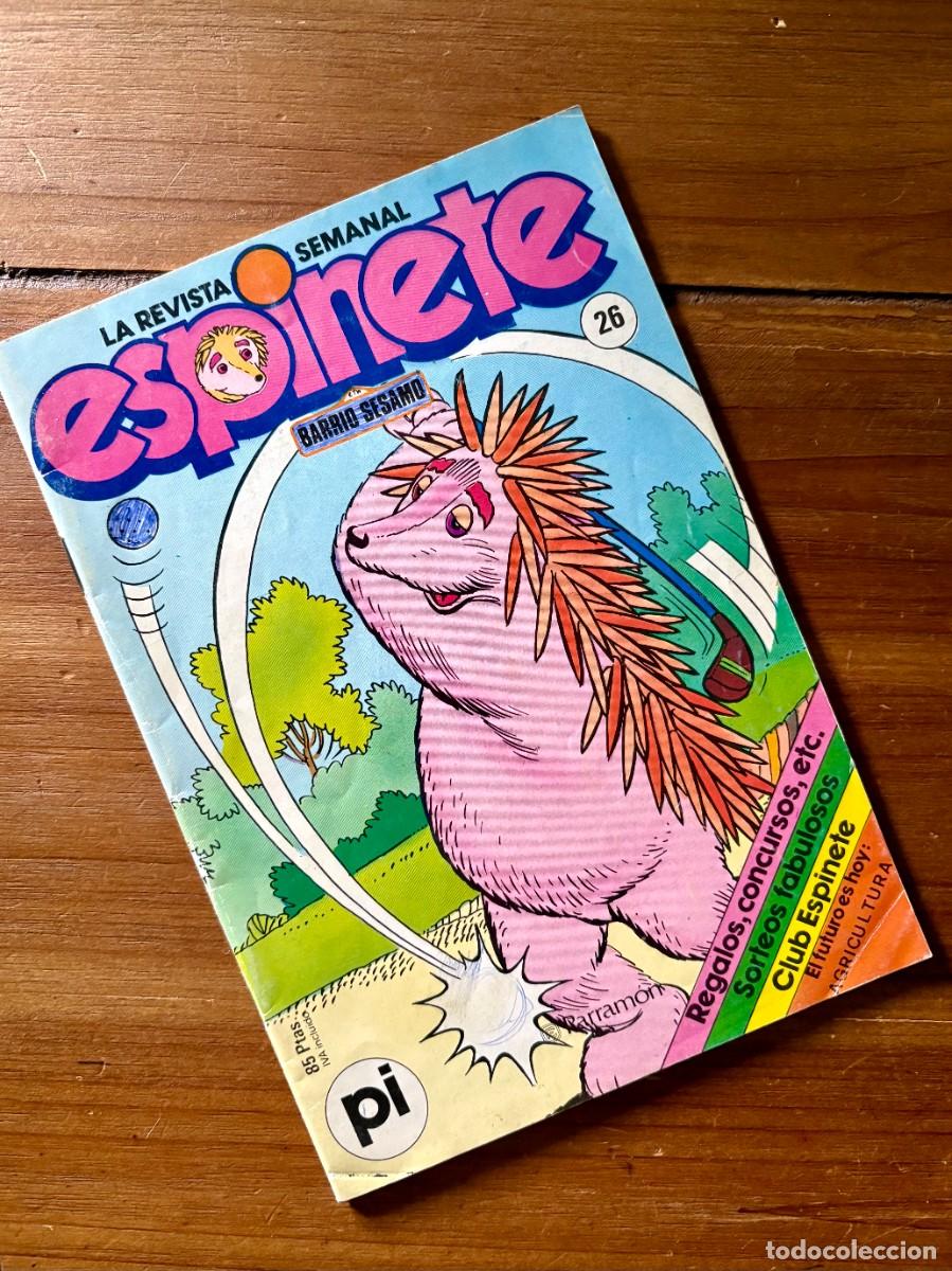 Libros de segunda mano: LA REVISTA SEMANAL ESPINETE BARRIO SESAMO , 32 PAGINAS BIEN CONSERVADO, MARCAS BOLIGRAFO PORTADA