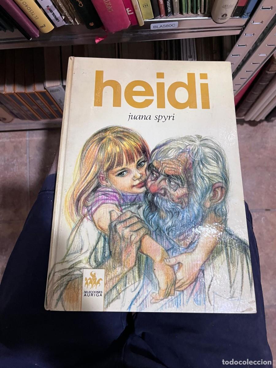 Libros de segunda mano: BLAS80C &ndash; Heidi, de Johanna Spyri (Selecciones Auriga). Edici&oacute;n juvenil ilustrada.