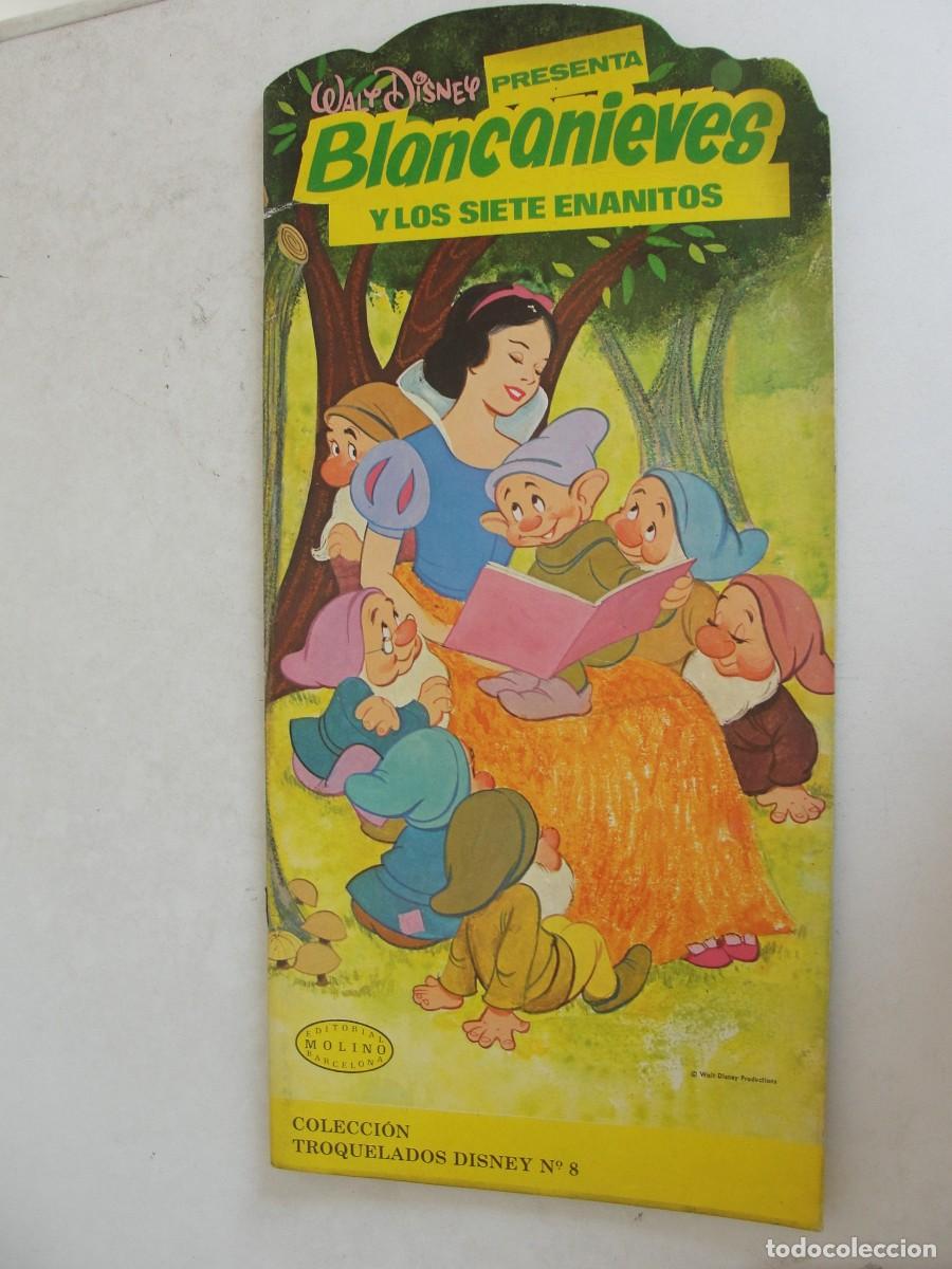 Libri di seconda mano: TROQUELADO DISNEY N&ordm; 8 - BLANCANIEVES Y LOS SIETE ENANITOS - MOLINO 1969 - SIN USO-STOCK DE KIOSKO
