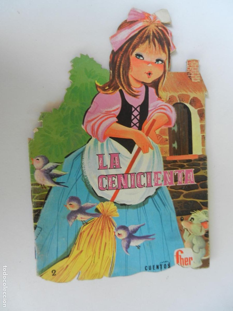 Libros de segunda mano: LA CENICIENTA - CUENTO TROQUELADO FHER N&ordm; 2 - EDITORIAL FHER 1965.