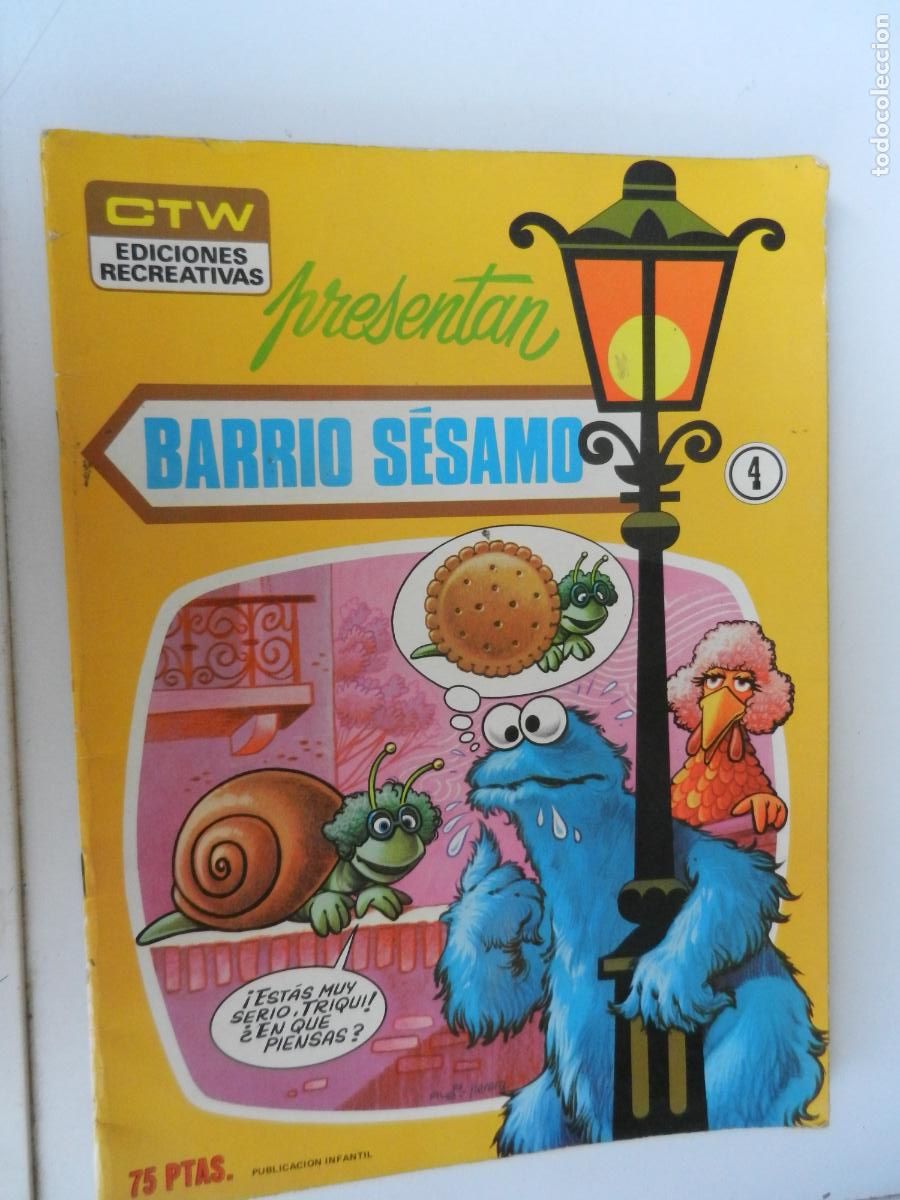 Libros de segunda mano: BARRIO SESAMO - N&ordm; 4 - EDICIONES RECREATIVAS 1980.