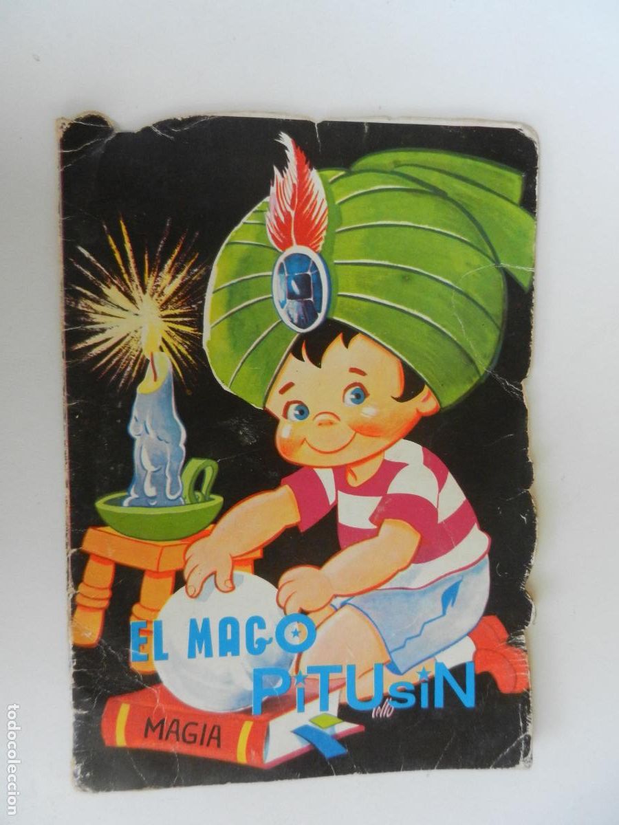 Libri di seconda mano: EL MAGO PITUS&Iacute;N - COLECCI&Oacute;N SONRISITAS N&ordm; 10 - TROQUELADO - EDITORIAL ANTALBE 1975.