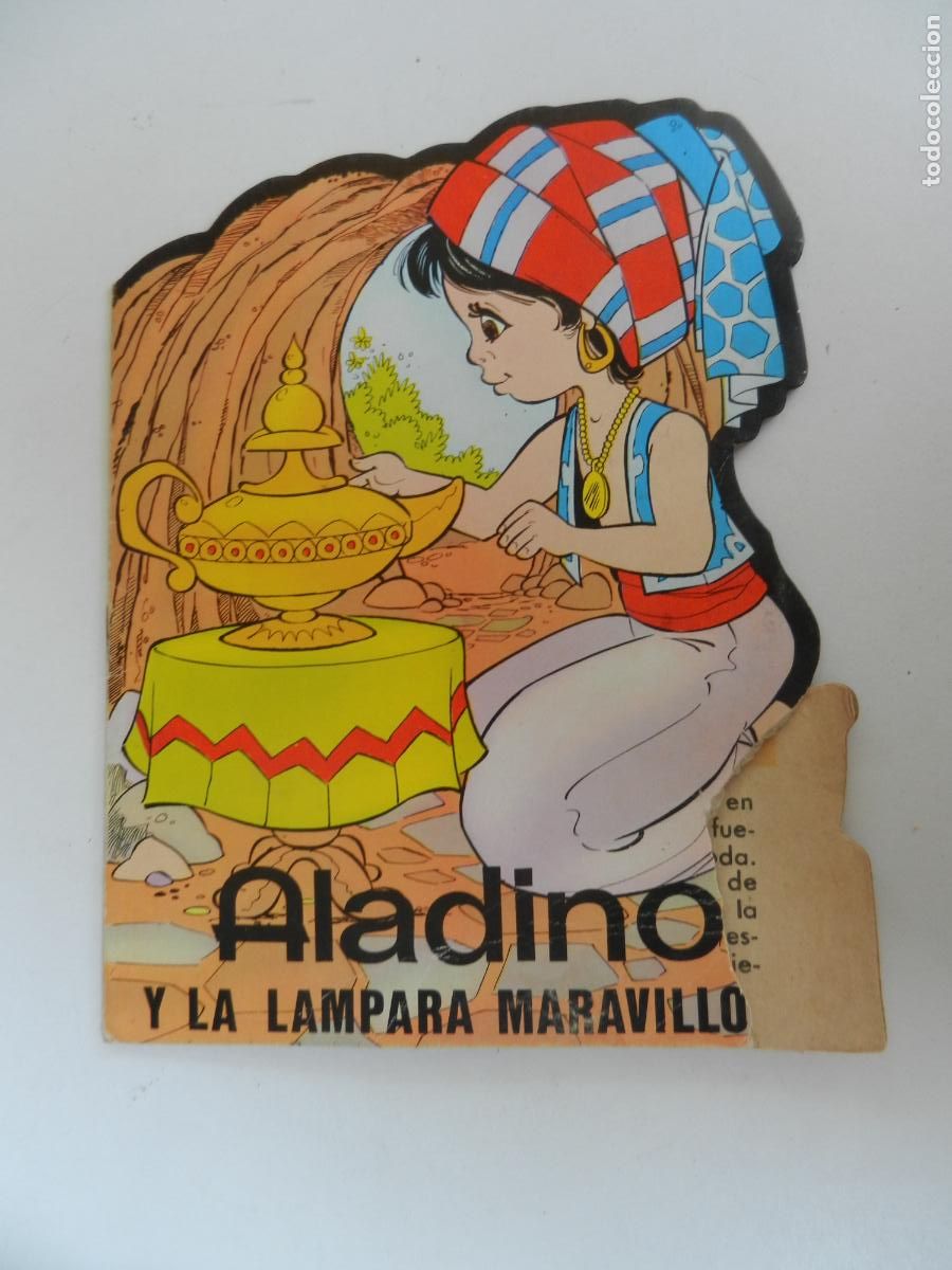 Libri di seconda mano: ALADINO Y LA LAMPARA MARAVILLOSA - TROQUELADO - EDITORIAL ANTALBE 1983.
