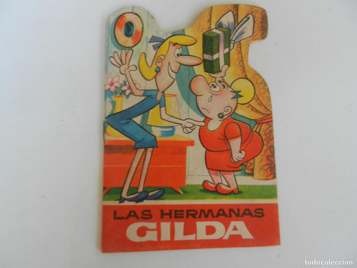 Libros de segunda mano: LAS HERMANAS GILDA - MINI TROQUELADO TELE COLOR - EDITORIAL BRUGUERA 1967.