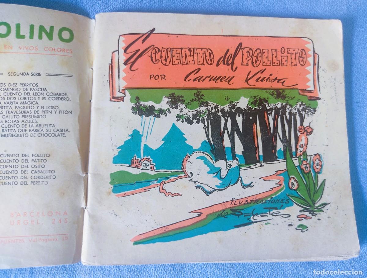 Libros de segunda mano: CUENTOS EDITORIAL MOLINO EL CUENTO DEL POLLITO POR CARMEN LUISA ILUSTRACIONES SABATES
