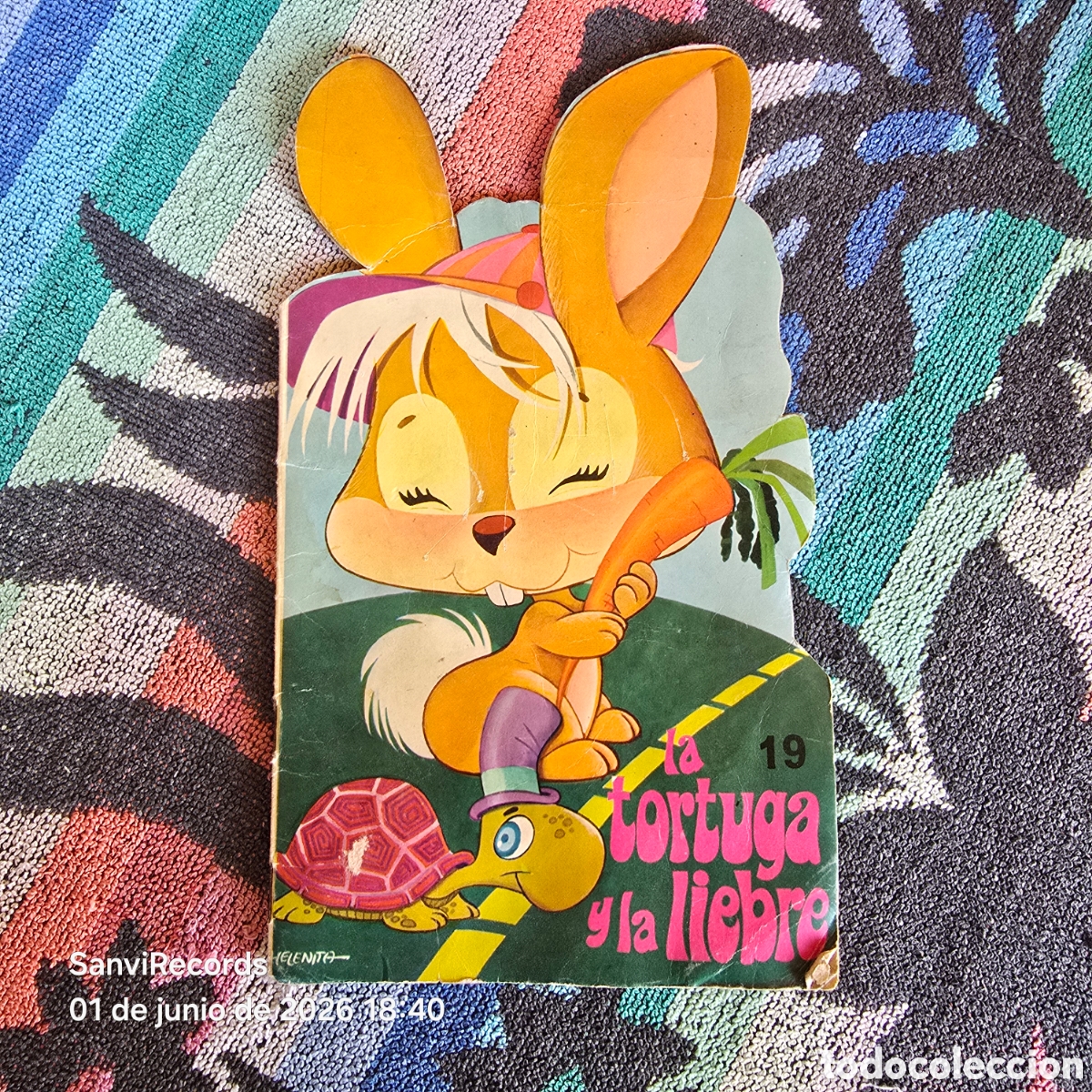 Libros de segunda mano: [TROQUELADO] FESTIVAL 19: LA TORTUGA Y LA LIEBRE (ROMA)
