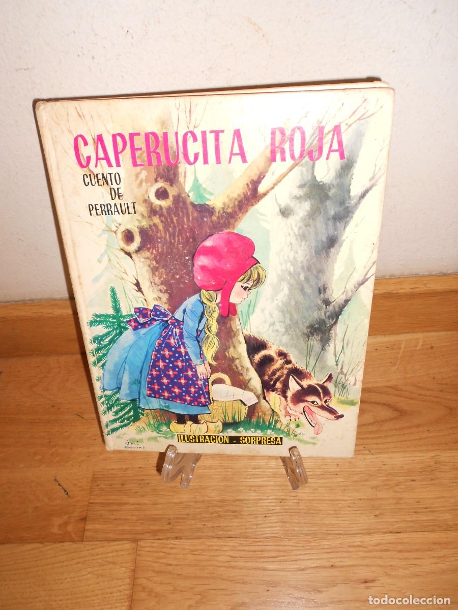 Libros de segunda mano: CAPERUCITA ROJA cuento de PERRAULT con ILUSTRACIONES SORPRESA / POP-UP - 1&euro;y+
