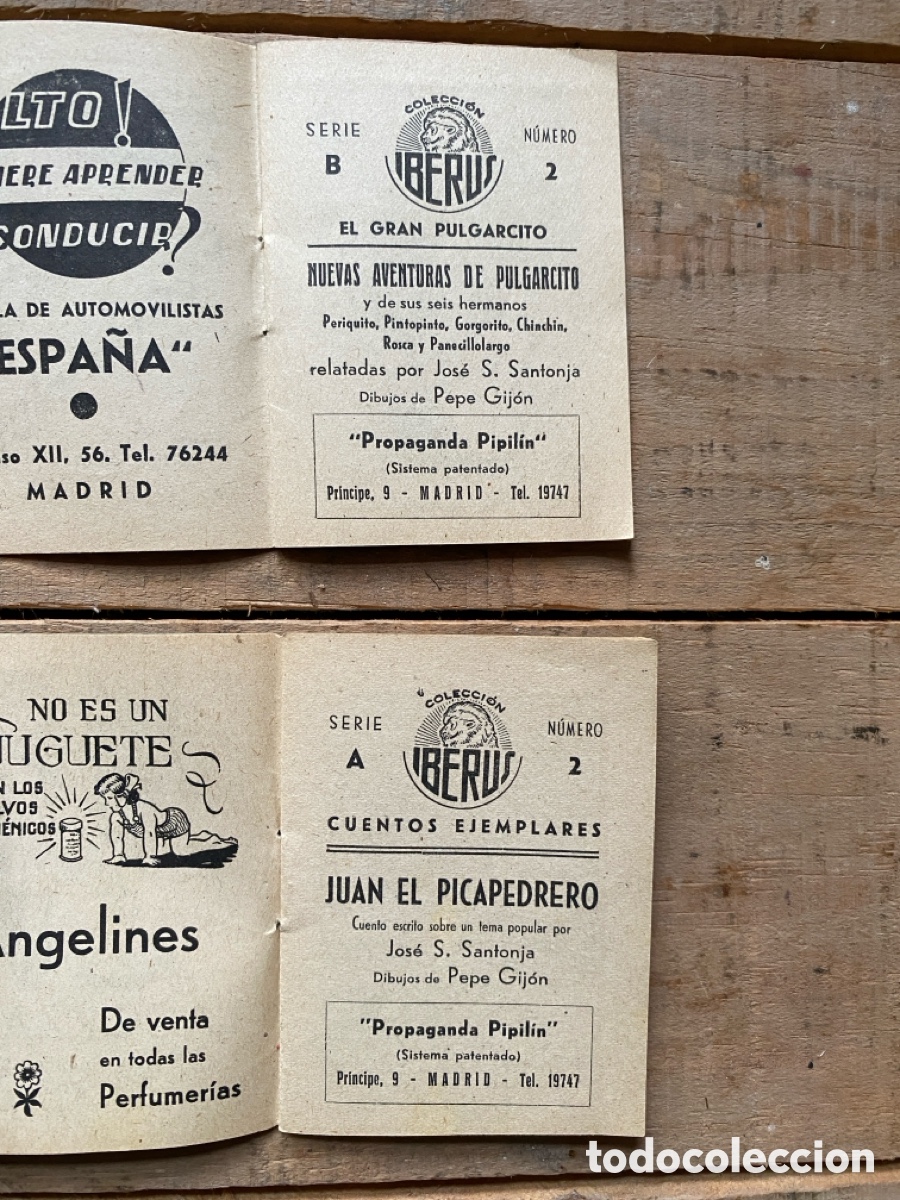 Libros de segunda mano: Cuatro mini cuentos de la colecci&oacute;n Iberus 1942 - Foto 4