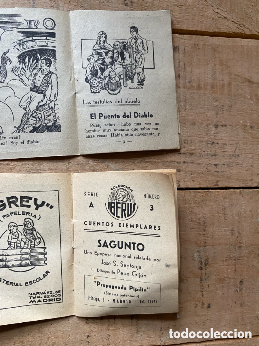 Libros de segunda mano: Cuatro mini cuentos de la colecci&oacute;n Iberus 1942 - Foto 5