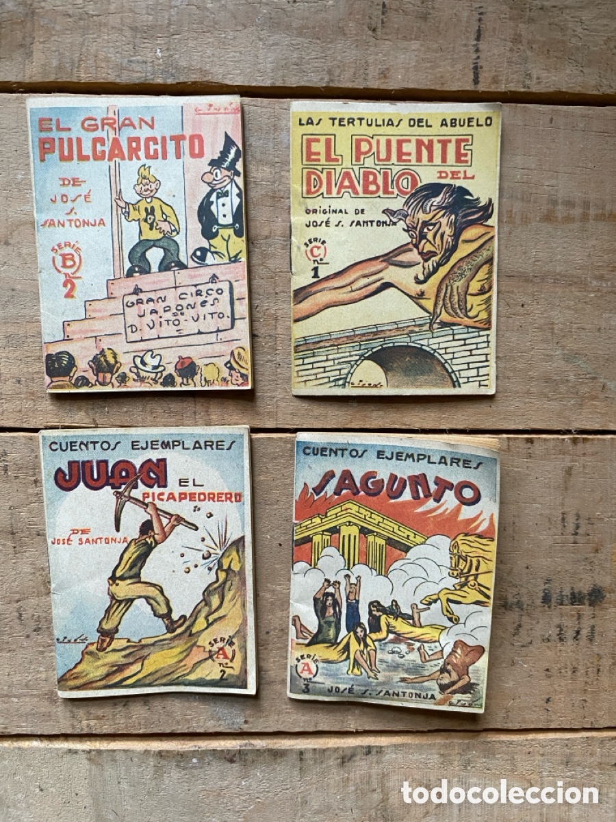 Libros de segunda mano: Cuatro mini cuentos de la colecci&oacute;n Iberus 1942 - Foto 1