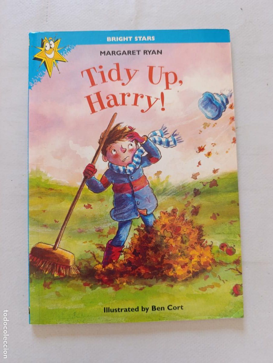 Libros de segunda mano: TIDY UP, HARRY! - MARGARET RYAN - BRIGHT STARS FOR BEGINNER READERS - EN INGLES (8K)