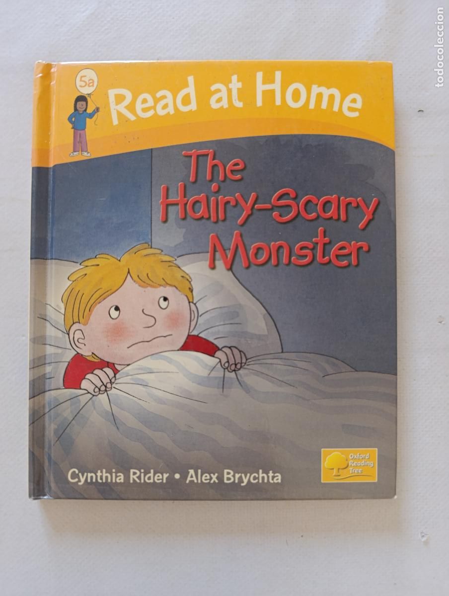 Libros de segunda mano: THE HAIRY-SCARY MONSTER - READ AT HOME - CYNTHIA RIDER, ALEX BRYCHTA - EN INGLES - TAPA DURA (8K)