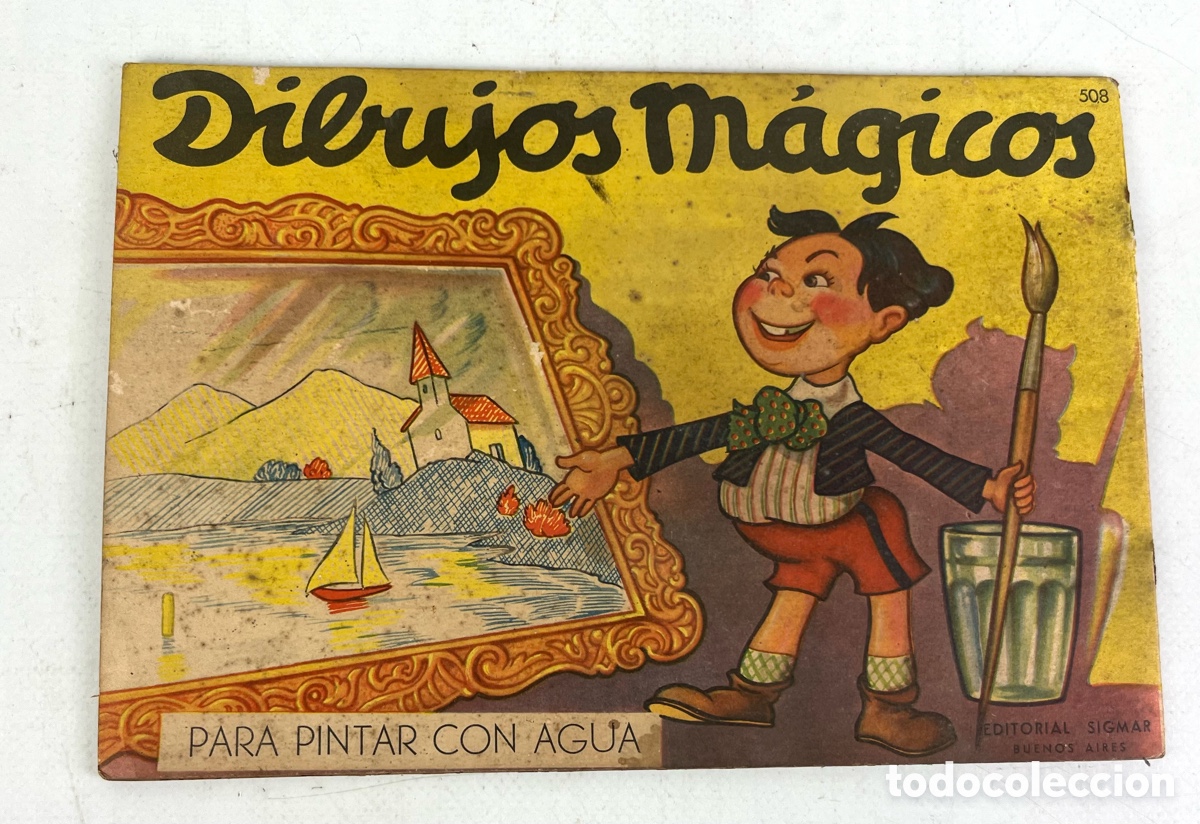 Libros de segunda mano: DIBUJOS M&Aacute;GICOS PARA PINTAR CON AGUA - EDITORIAL SIGMAR - Foto 4