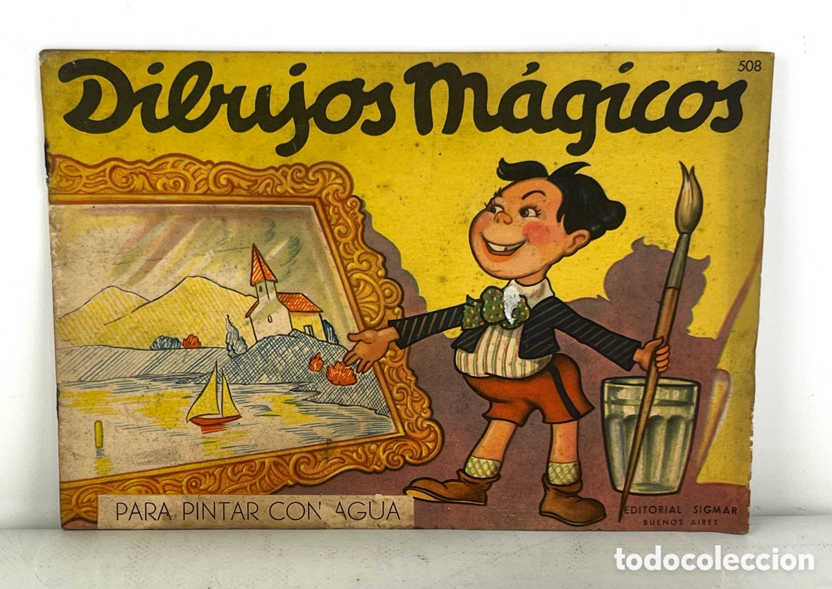 Libros de segunda mano: DIBUJOS M&Aacute;GICOS PARA PINTAR CON AGUA - EDITORIAL SIGMAR - Foto 1