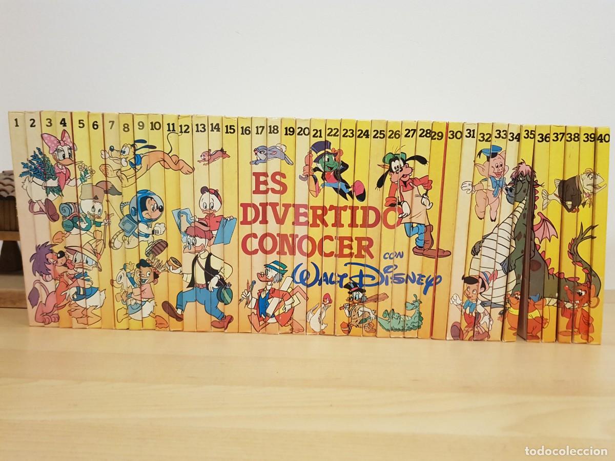 Libros de segunda mano: Es Divertido Conocer con Walt Disney 40 Tomos Completa Primera Edicion 1987
