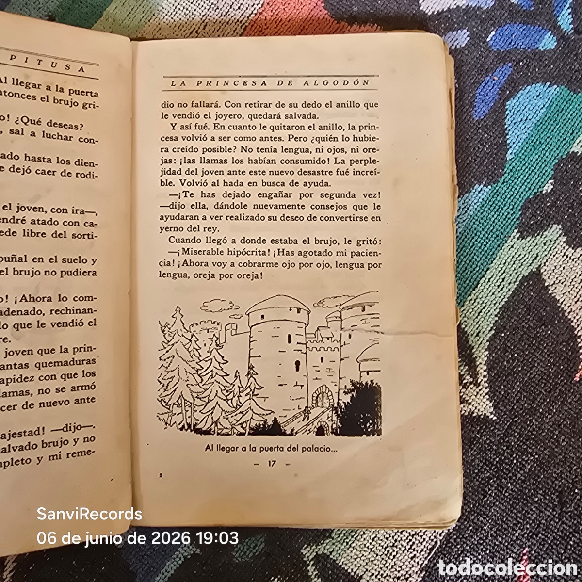 Libros de segunda mano: LA PRINCESA DE ALGOD&Oacute;N (PITUSA) (HYMSA) - Foto 5
