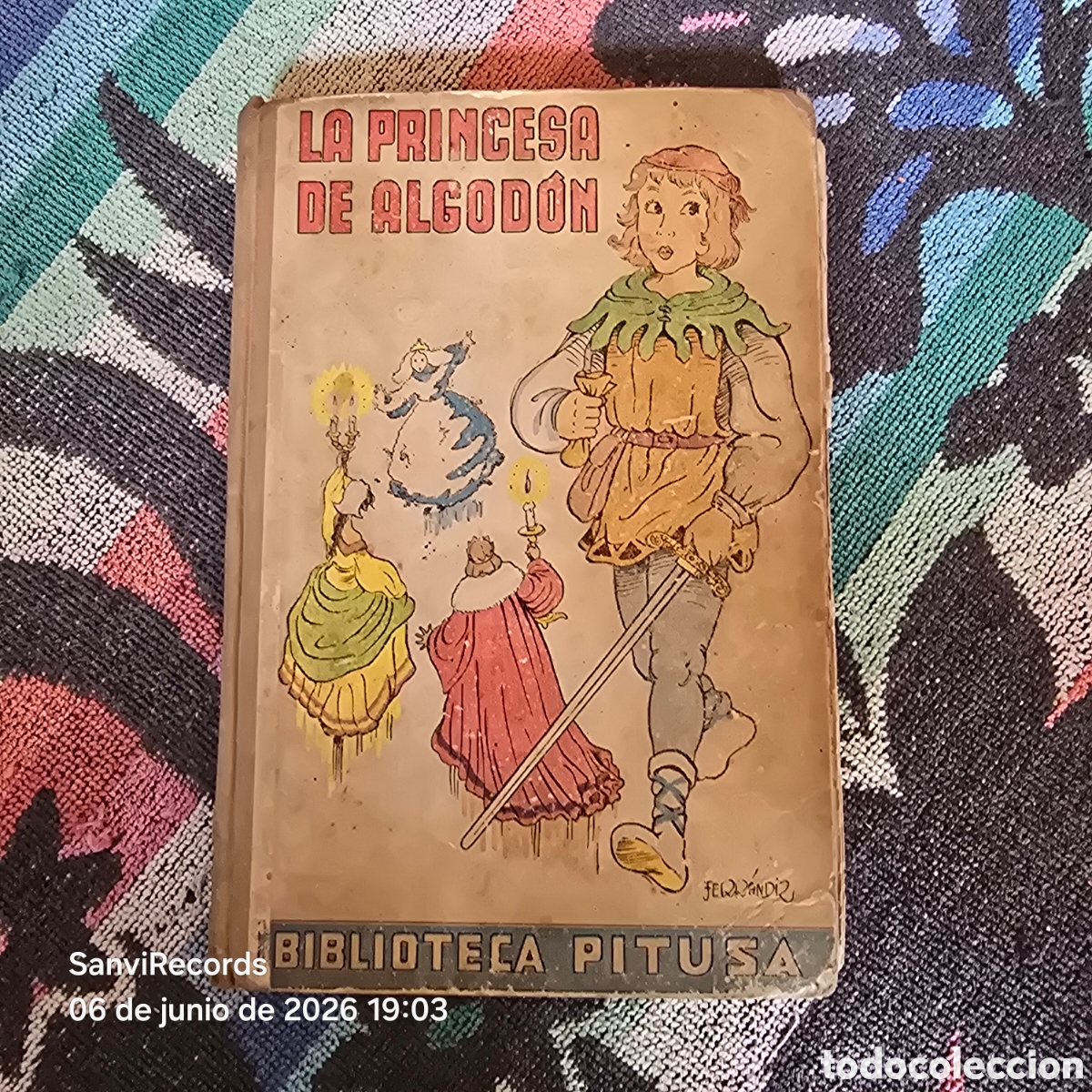 Libros de segunda mano: LA PRINCESA DE ALGOD&Oacute;N (PITUSA) (HYMSA)