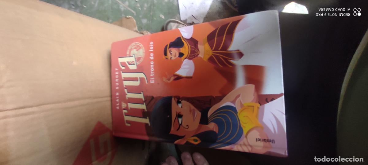 Libros de segunda mano: TIRYA EL TRONO DE ISIS ALAIN SURGET EDICIONES URANO TAPAS DURAS 2006
