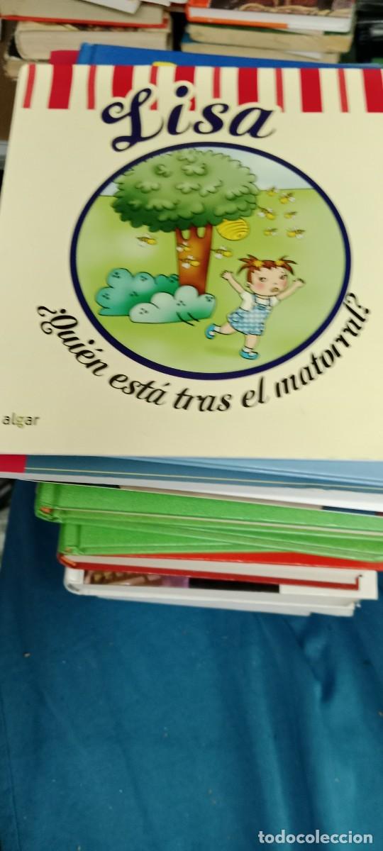 Libros de segunda mano: LISA QUIEN ESTA TRAS EL MATORRAL LIBRO G-40